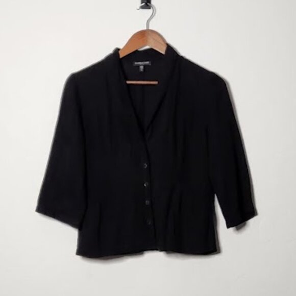 Eileen Fisher Women's 3/4 Sleeve Lightweight Jacket Size Petite Small - Picture 1 of 5